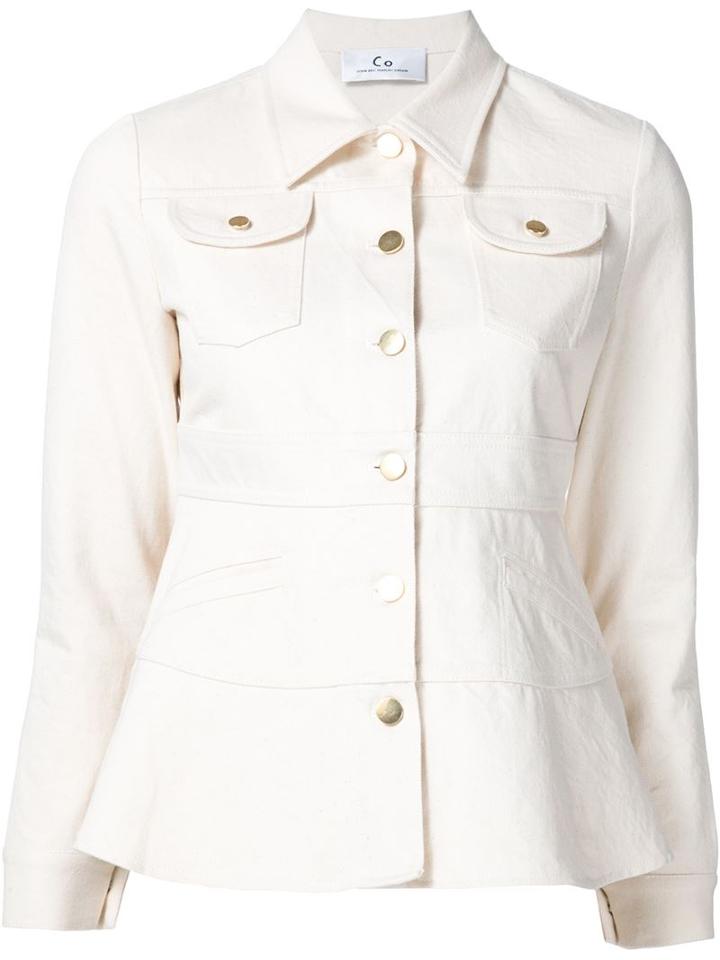 Co Fitted Shirt Jacket