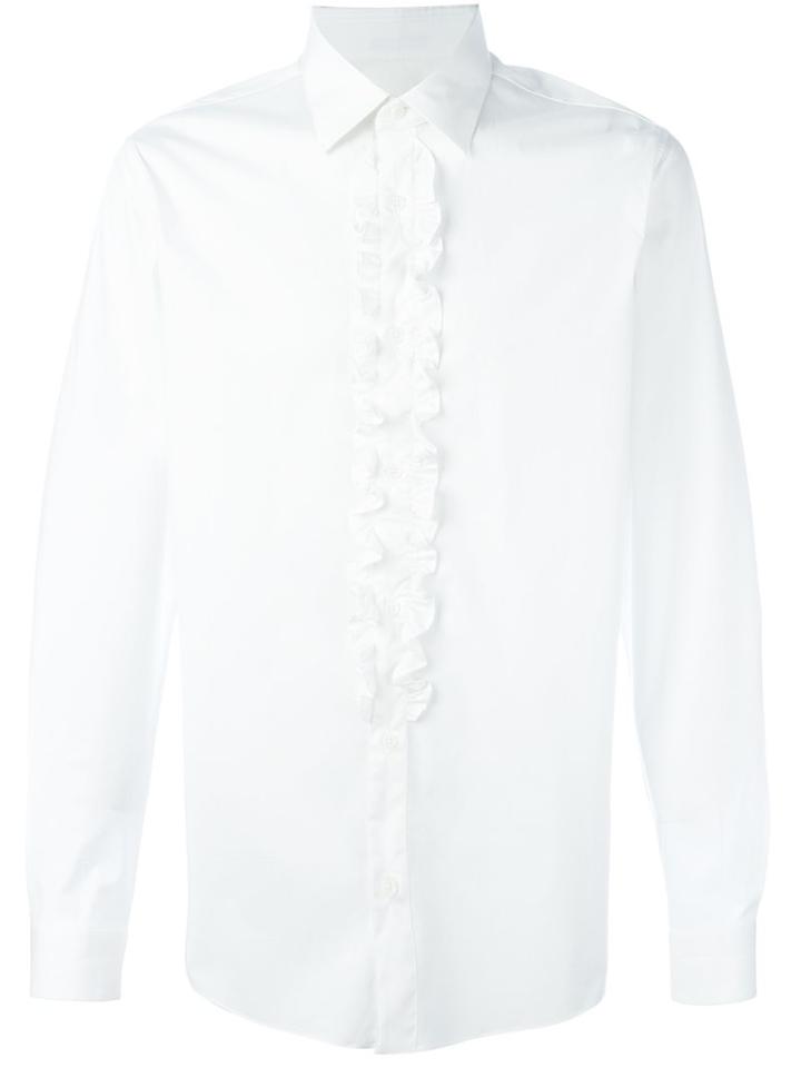 Ermenegildo Zegna Ruffled Detail Shirt