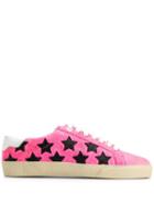 Saint Laurent Star Signature Court Sl/06 California Sneakers - Pink