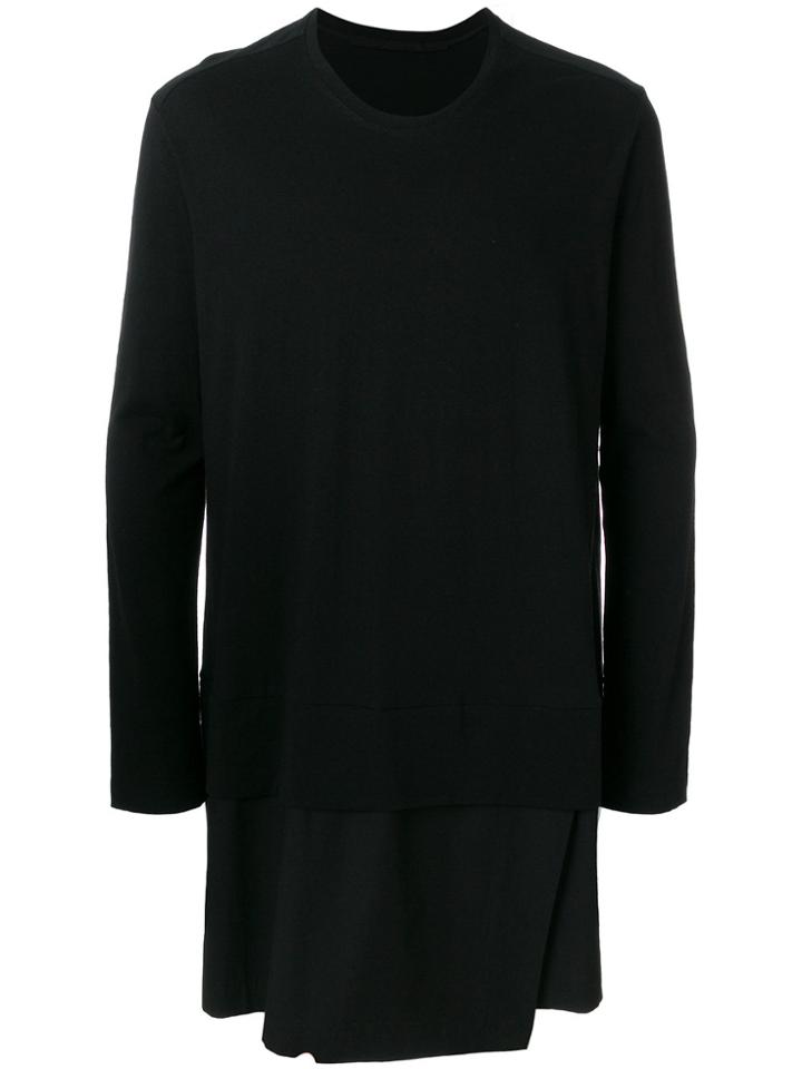 Julius Layered T-shirt - Black