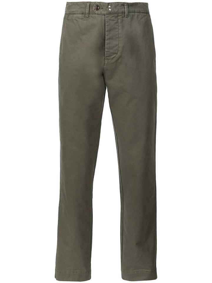 Officine Generale Chino Trousers - Green