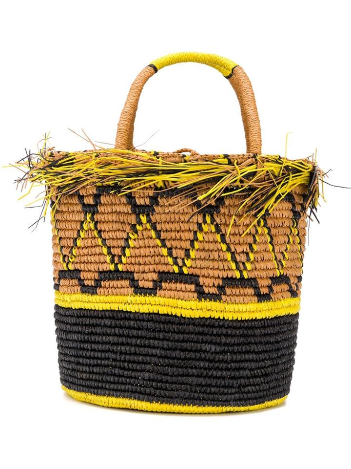 Sensi Studio Rombos Bucket Bag - Black