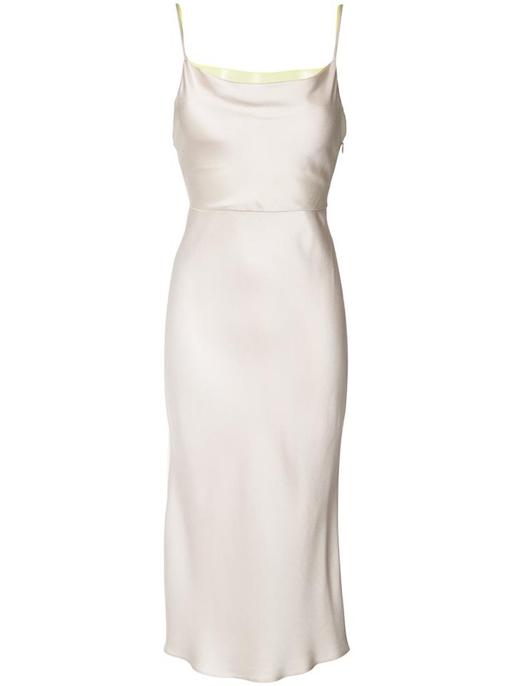 Jason Wu Camisole Slip Dress, Women's, Size: 6, Nude/neutrals, Acetate