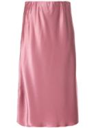 Nanushka Plain High-waisted Skirt - Pink