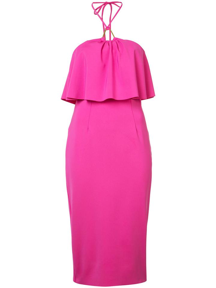 Trina Turk - Layered Dress - Women - Polyamide/polyurethane - 6, Pink/purple, Polyamide/polyurethane