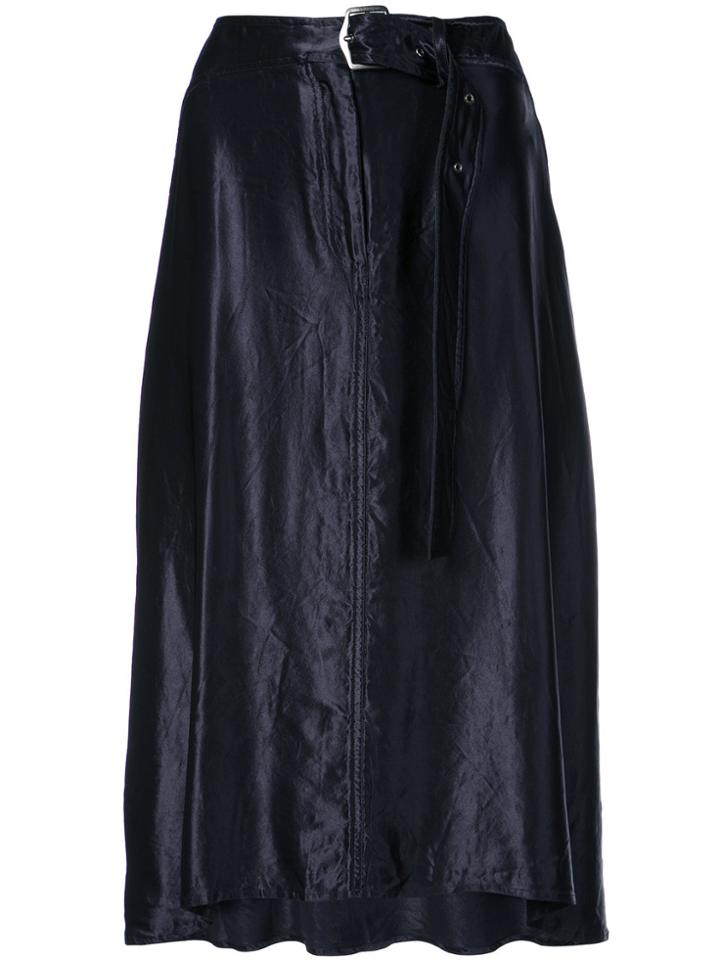 Sies Marjan Belted Flared Skirt - Blue