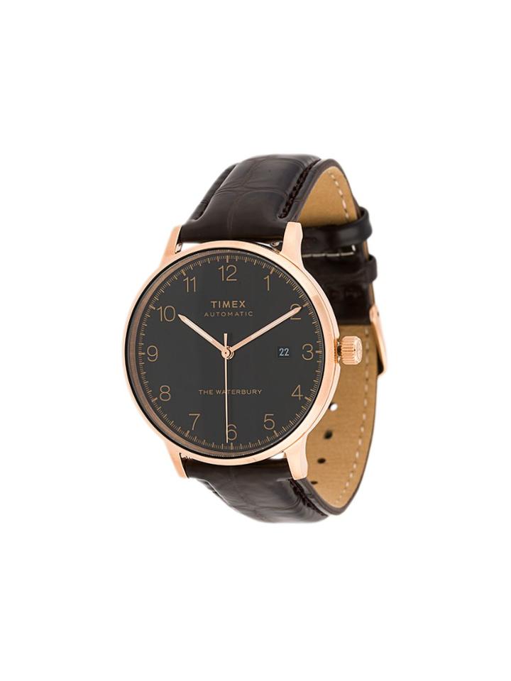 Timex Waterbury Classic Automatic 40mm Watch - Brown