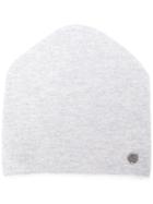 Lost & Found Ria Dunn Logo Plaque Beanie - Grey