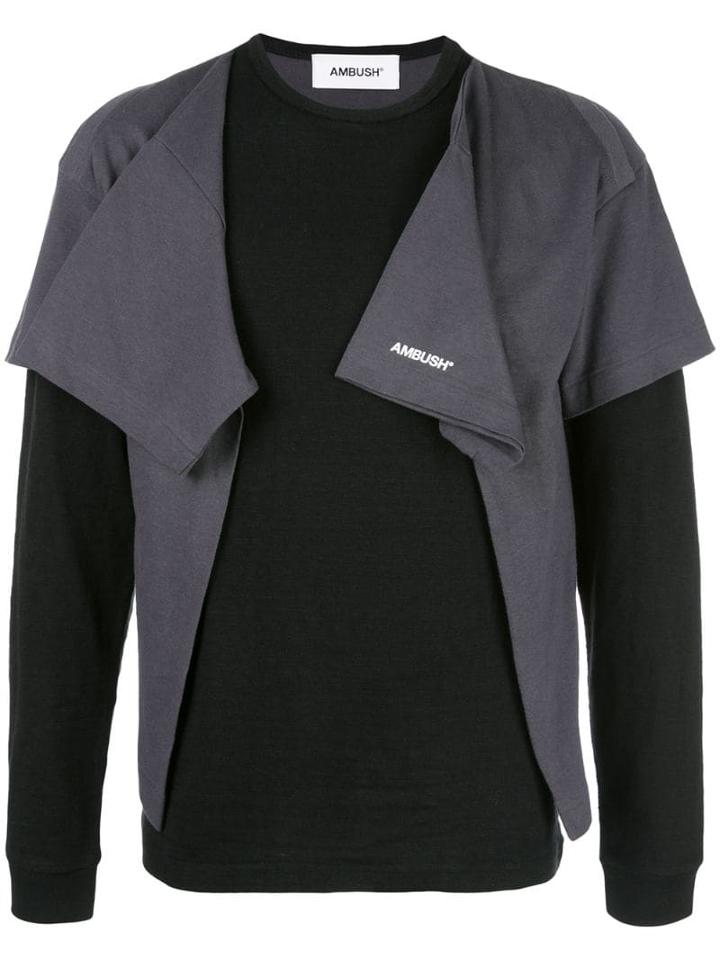 Ambush Layered T-shirt - Black