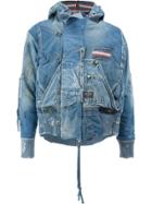 Greg Lauren Snorkel Flight Jacket - Blue