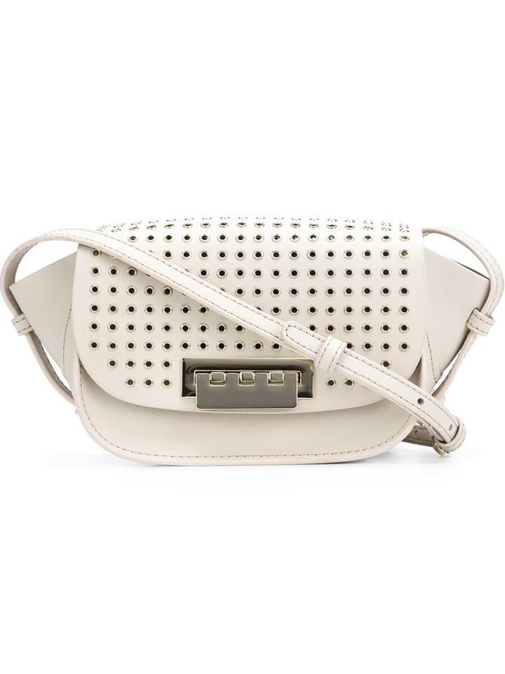 Zac Zac Posen 'eartha Iconic' Crossbody Bag, Women's, White, Calf Leather