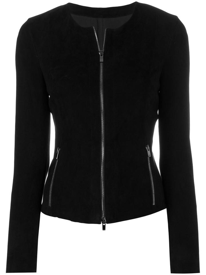 Drome Zipped Jacket - Black