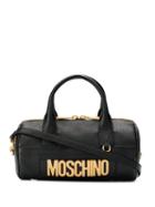 Moschino Oversized Logo Tote Bag - Black