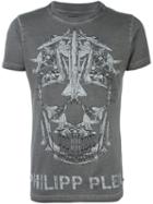 Philipp Plein Planes Skull Print T-shirt