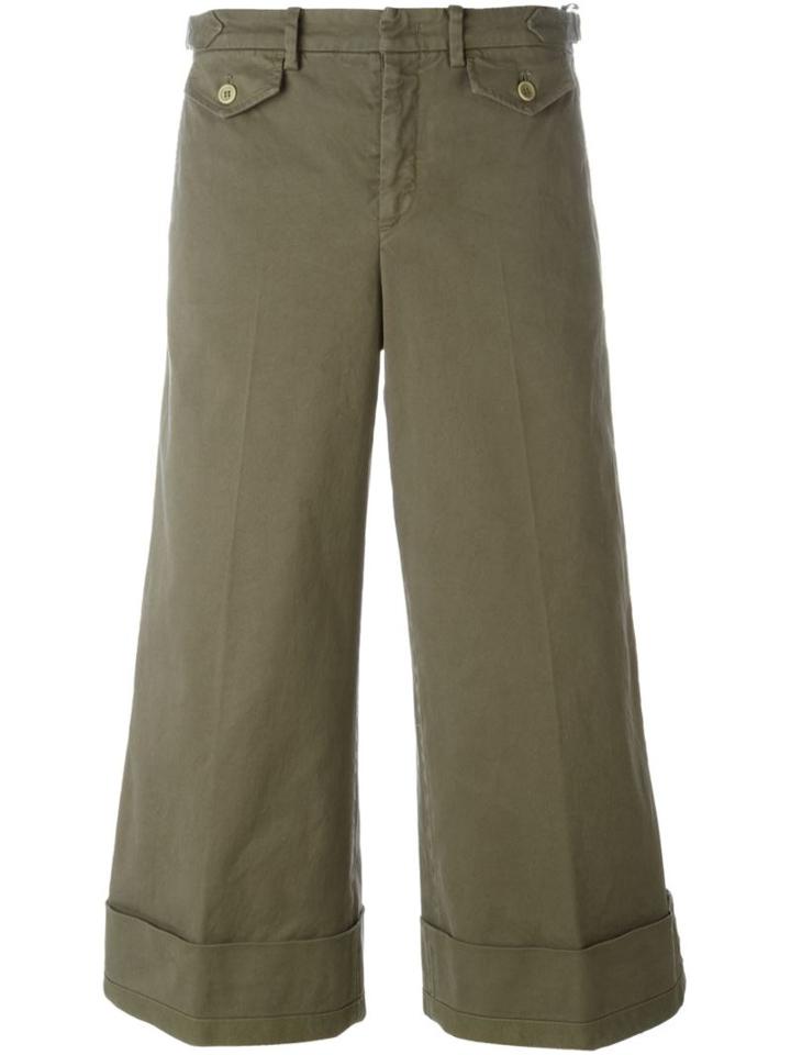 No21 Cropped Wide Leg Trousers