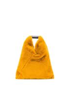 Mm6 Maison Margiela Textured Shoulder Bag - Yellow