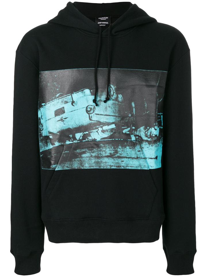 Calvin Klein 205w39nyc Ambulance Disaster Hoodie - Black