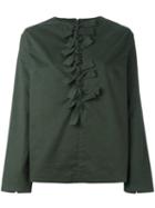 Pam Perks And Mini 'contacts Tie Up' Blouse