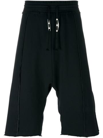 Damir Doma 'parini' Shorts, Men's, Size: Small, Black, Cotton