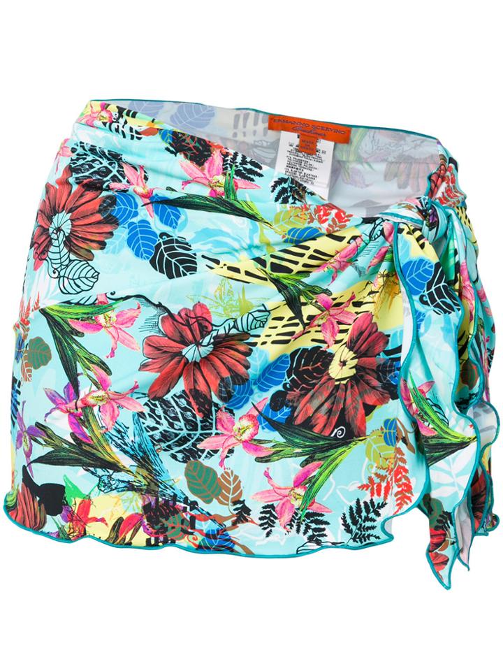 Ermanno Scervino Tropical Print Sarong - Multicolour