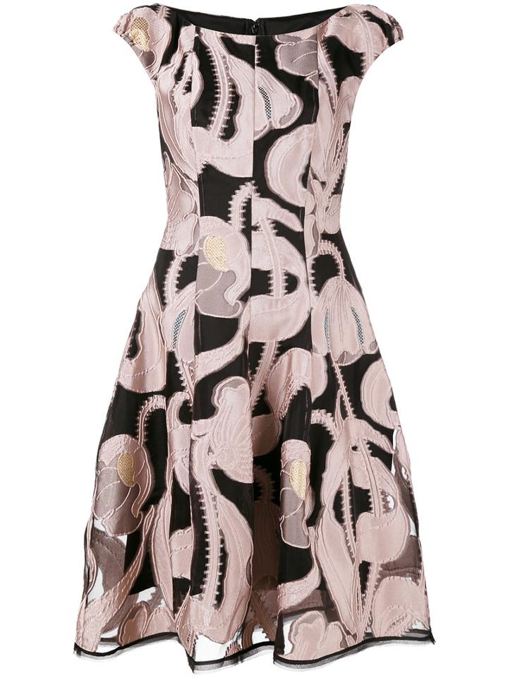Longley Dress - Women - Silk/polyamide/polyester/cupro - 34, Pink/purple, Silk/polyamide/polyester/cupro, Talbot Runhof