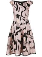 Longley Dress - Women - Silk/polyamide/polyester/cupro - 34, Pink/purple, Silk/polyamide/polyester/cupro, Talbot Runhof