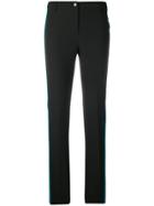 Blugirl Side Stripe Slim Trousers - Black
