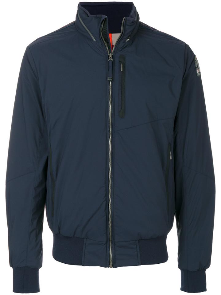 Parajumpers Zip Up Bomber Jacket - Blue