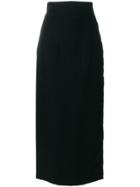 Dolce & Gabbana Vintage Midi Pencil Skirt - Black