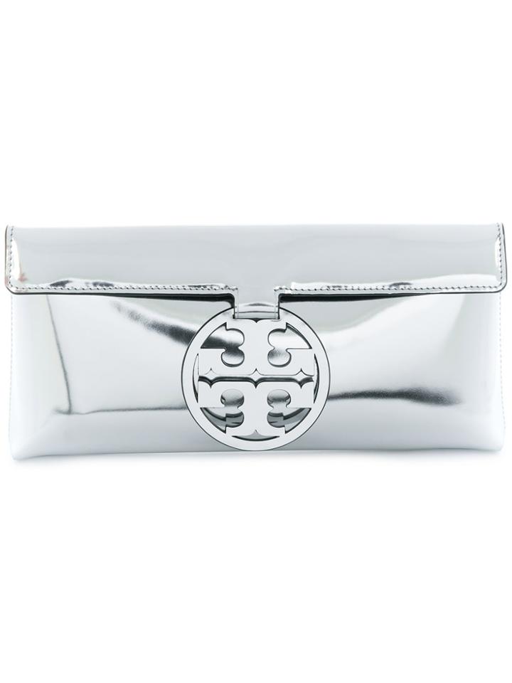 Tory Burch Miller Clutch Bag - Metallic