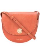 Mansur Gavriel Classic Saddle Bag, Women's, Brown, Leather