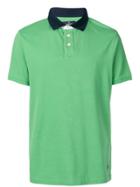 Hackett Contrast Collar Polo Shirt - Green