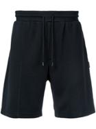 The Upside Checkerboard Jacquard 7 Shorts - Black
