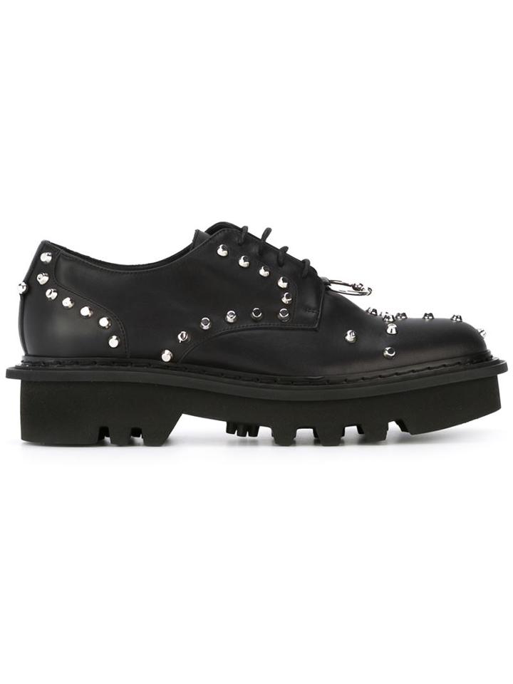 Neil Barrett 'pierced Punk' Derby Shoes