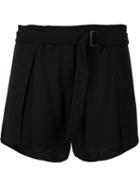 Ann Demeulemeester 'kennedy' Shorts, Women's, Size: 38, Black, Viscose