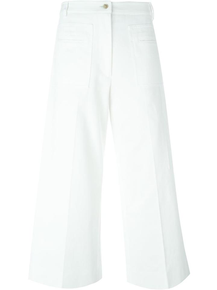 Maison Margiela Cropped Flared Trousers
