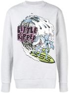 Sss World Corp Jaws Sweatshirt - Grey
