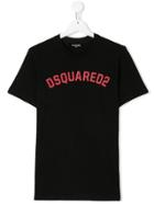 Dsquared2 Kids Logo Patch T-shirt - Black