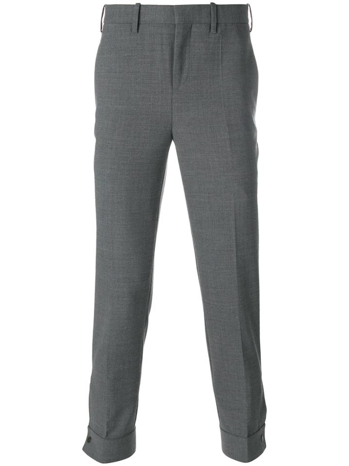 Neil Barrett Tapered Trousers - Grey