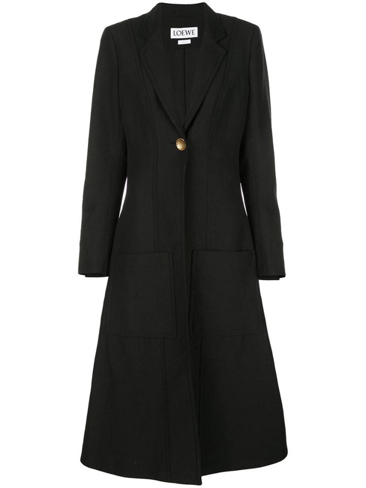 Loewe Botanical Patch Coat - Black