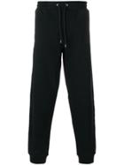 Mcq Alexander Mcqueen Embroidered Logo Track Trousers - Black