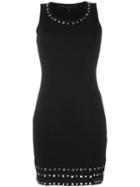 Philipp Plein Consus Mini Dress, Women's, Size: Medium, Black, Viscose/polyester/spandex/elastane