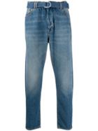 Off-white Belted Slim Jeans - Blue
