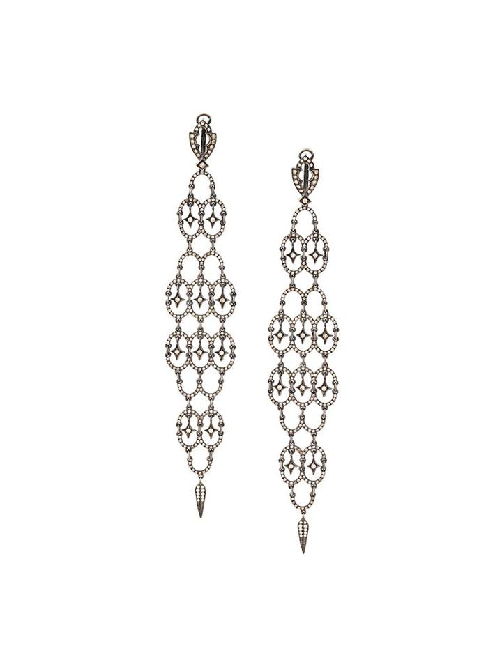 Loree Rodkin Diamond Chandelier Earrings