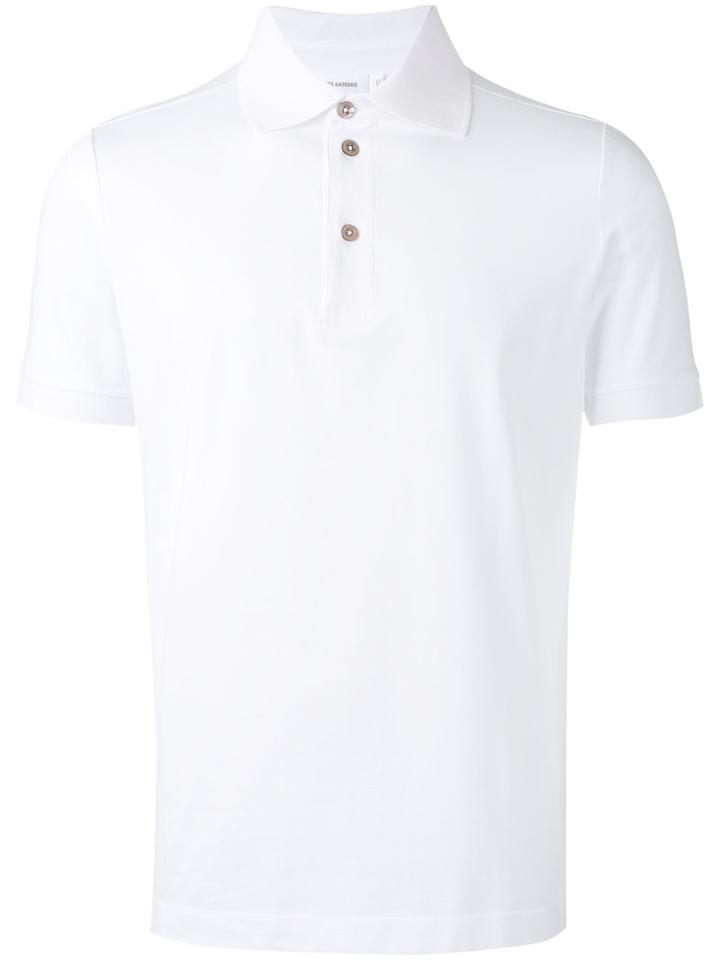 Jil Sander - Classic Polo Shirt - Men - Cotton/spandex/elastane - L, White, Cotton/spandex/elastane