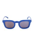 Neil Barrett Chunky Frame Sunglasses - Blue