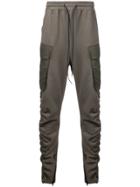 Bmuet(te) Gathered Sides Track Pants - Green