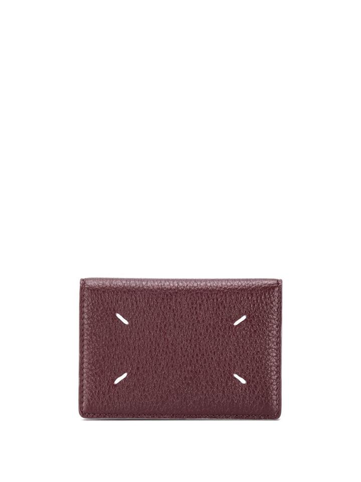 Maison Margiela Bi-fold Cardholder - Red