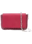 Paco Rabanne - Mini Shoulder Bag - Women - Leather - One Size, Women's, Pink/purple, Leather