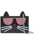 Karl Lagerfeld Choupette Cross Body Bag, Women's, Black